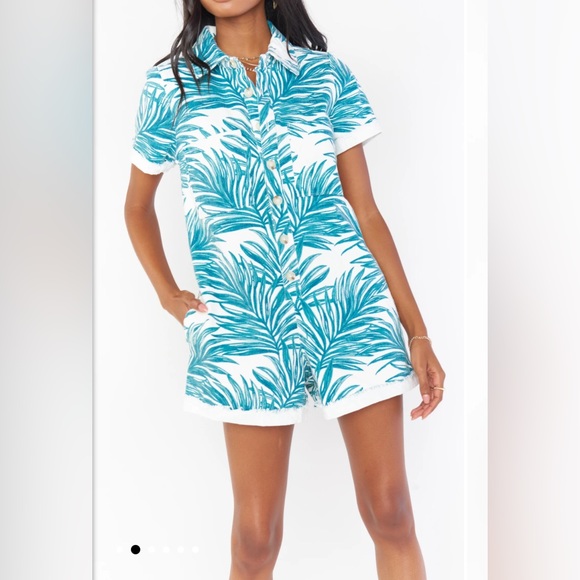 Range Romper in Oasis Palm 🌴 - Picture 3 of 9